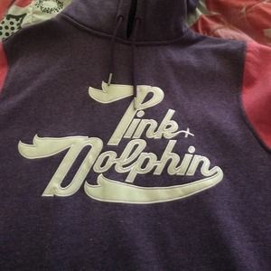 Pink dolphin sweatshirt