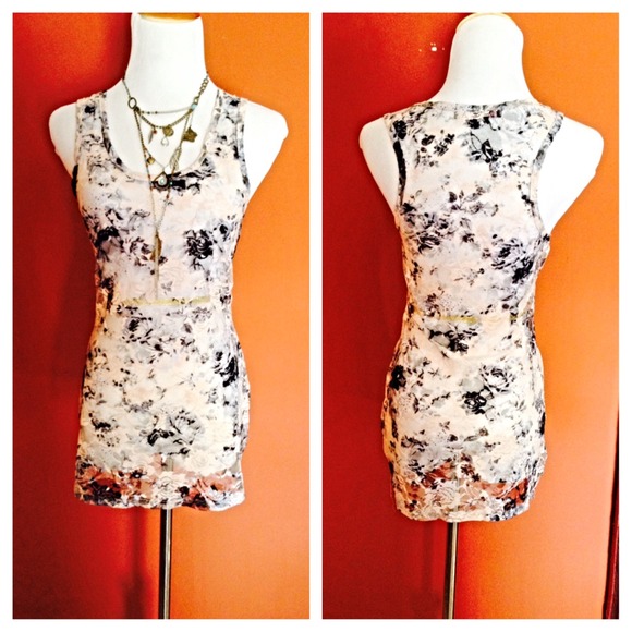 Lace tank