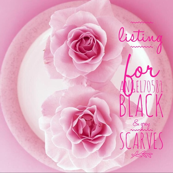 Black & Grey Scarves