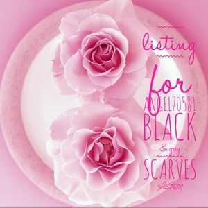 Black & Grey Scarves