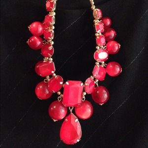 Red Statement Necklace
