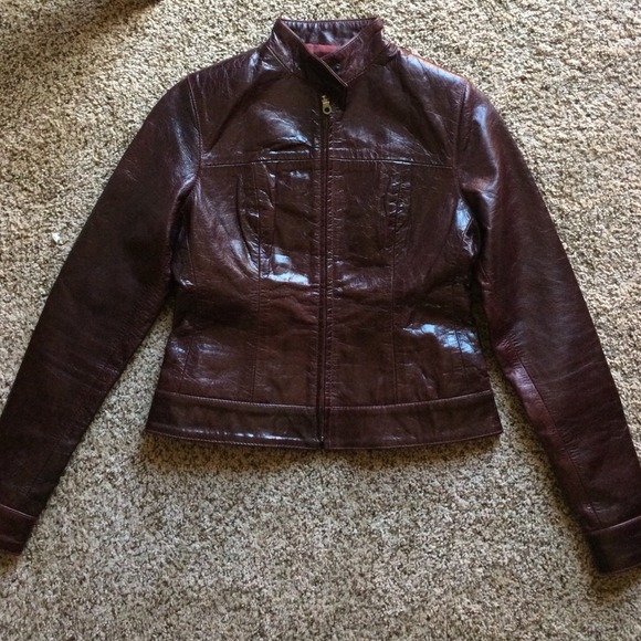 Leather jacket, xs