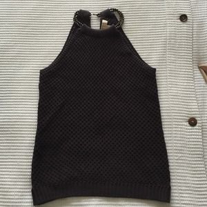 knitted halter sweeter top