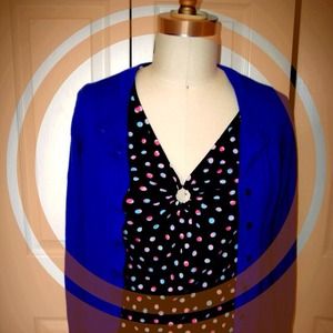 2/12 HP: Banana Republic wool crew neck cardigan