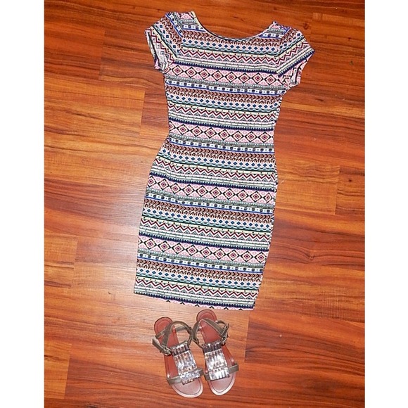 💢Aztec Body con Dress 💢