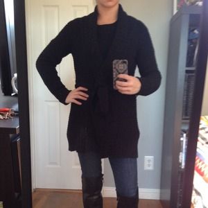 Old Navy Knit Wrap Sweater - Size Small