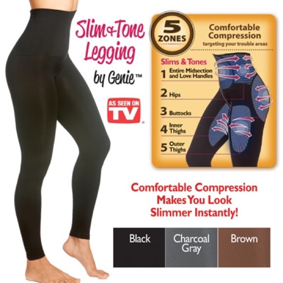 As seen on TV: Slim + Tone legging (black)