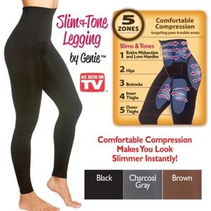 As seen on TV: Slim + Tone legging (black)
