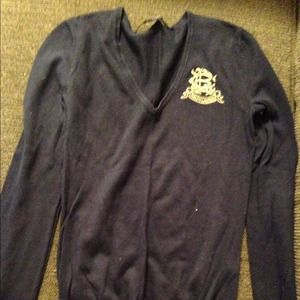 Ralph Lauren polo grey v neck sweater