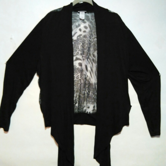 Black and white animal print sweater 3 XL - Picture 1 of 4