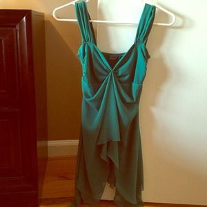 Sexy elegant silk top