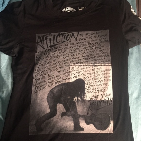 Affliction brand t shirt
