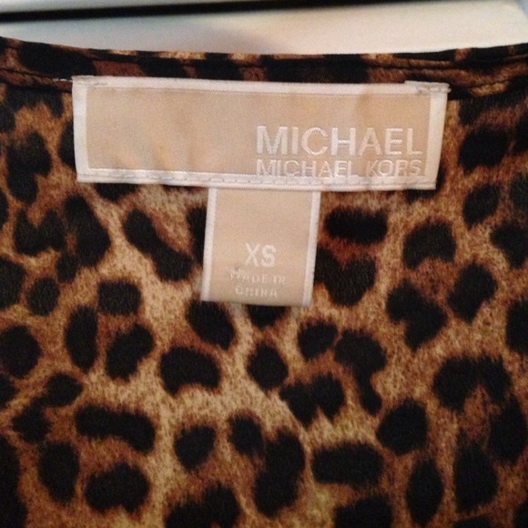 Michael Kors Leopard Print Dress - Picture 2 of 3