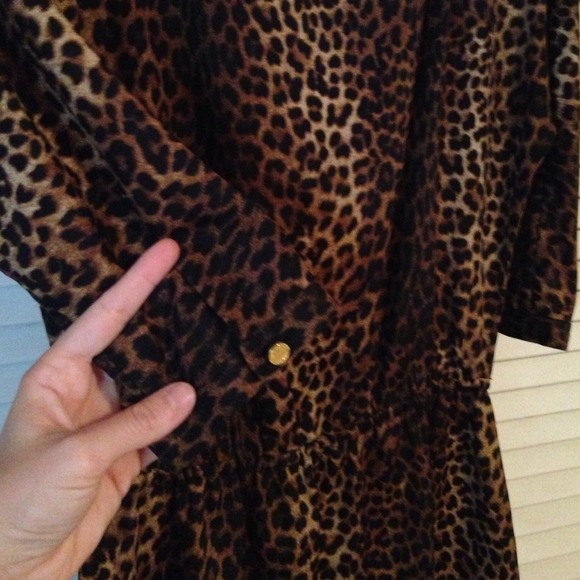 Michael Kors Leopard Print Dress - Picture 3 of 3