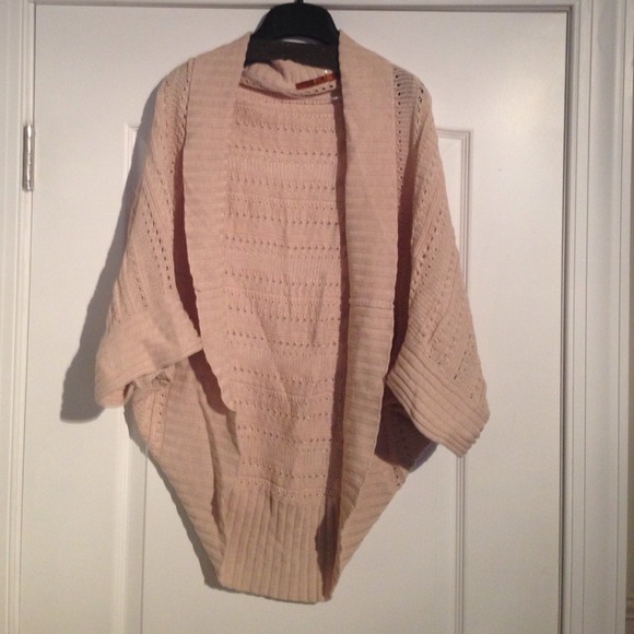 Belldini open knit cocoon sweater