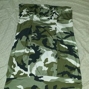 🌼🌻Camo Tube Dress club Top🌻🌼