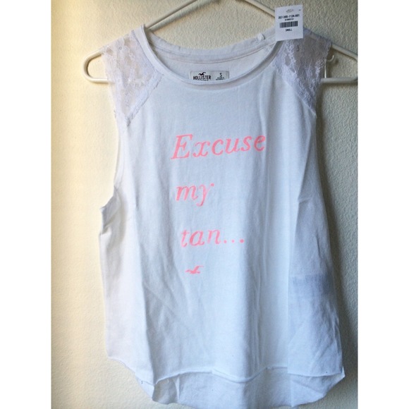 Hollister muscle tee 💕
