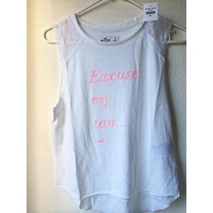 Hollister muscle tee 💕