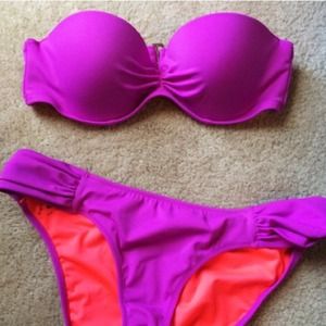 Purple VS bikini top