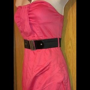 Charlotte Russe XS Coral Strapless Dress