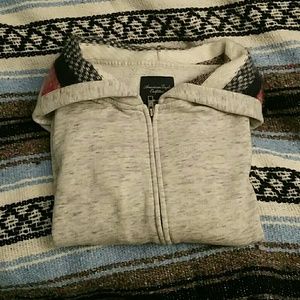 American Eagle Hoodie with colored hood