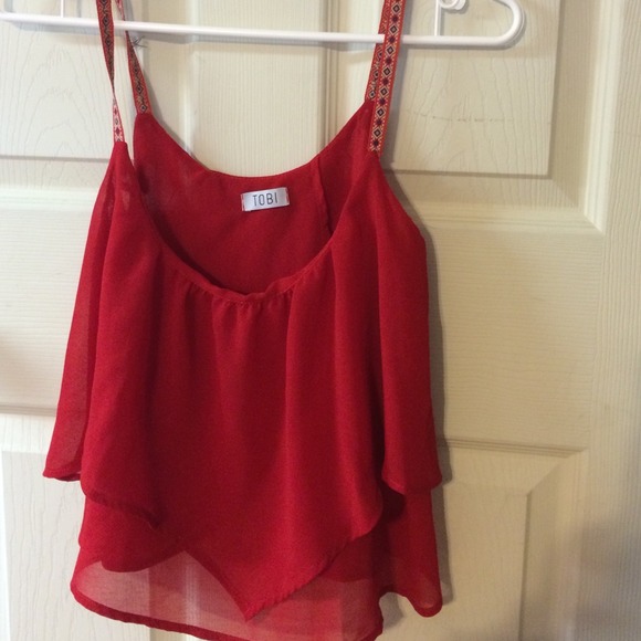 Tobi Tops - 💟💟🔴Red tobi top