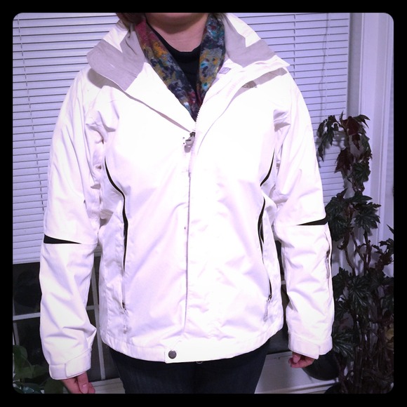 The North Face Hooded Waterproof Zip-Up Jacket
