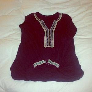 Trendy Bohemian Long-Sleeve Top
