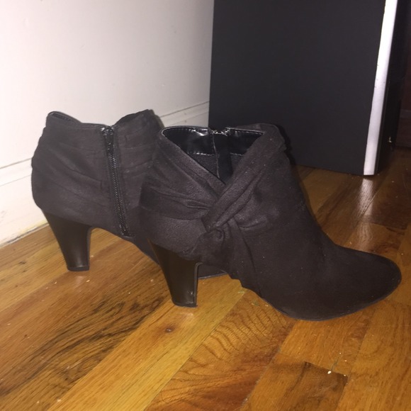 Black booties
