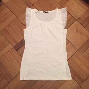 GAP Ruffle Sleeve Tee