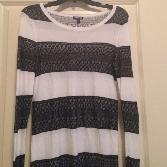 Express tunic sweater.