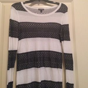 Express tunic sweater.