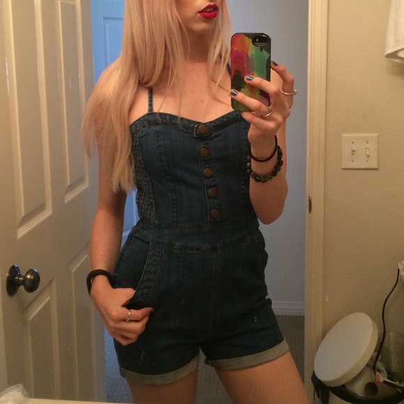 Perfect Denim Romper