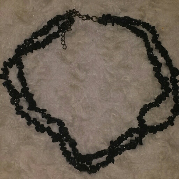 Authentic stones necklace