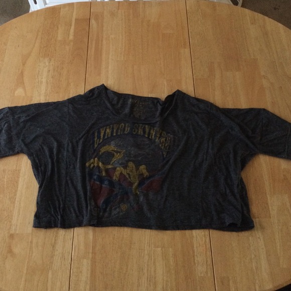 Lynyrd skynyrd off the shoulder t shirt