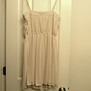 F21 Creamy Dress