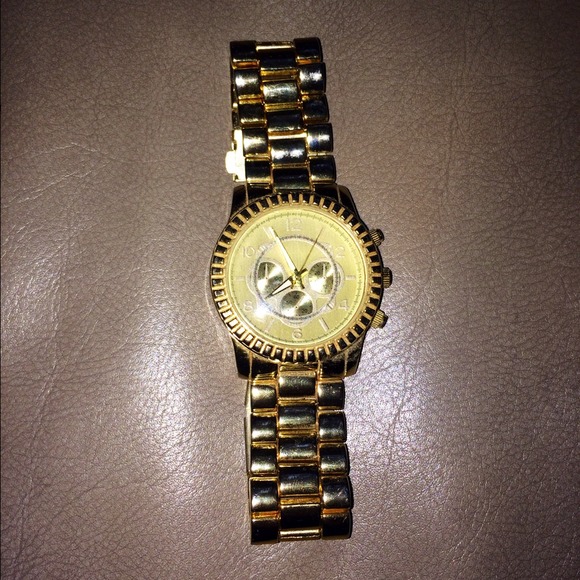 Gold watch