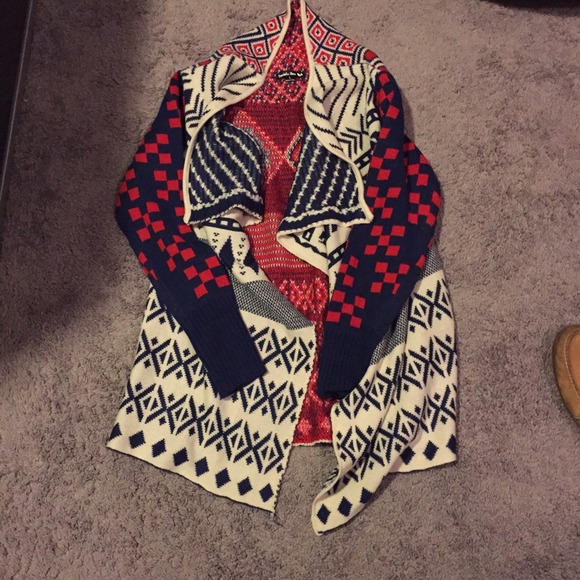 Red, White, and Blue Sweater - Picture 2 of 3