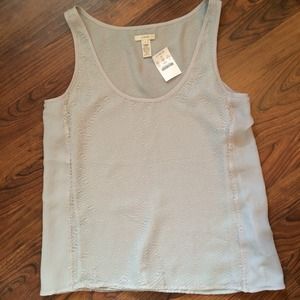 NWT J. Crew Sheer Lace Tank