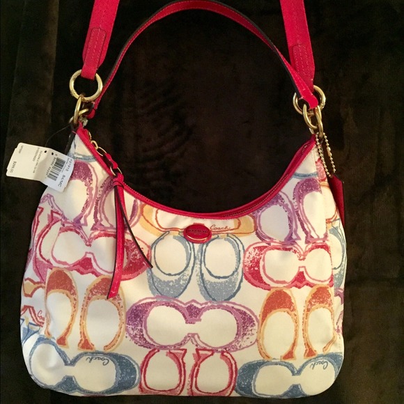 NWT Scribbles Collection COACH Shoulder Bag