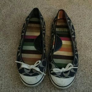 COACH ballet flats