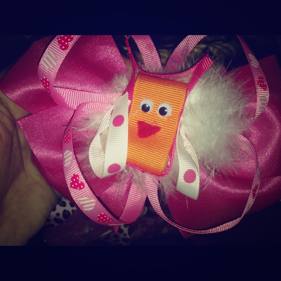 Valentine's hair bow !