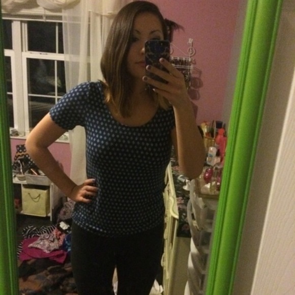 Soft navy blue shirt