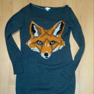 Fox Sweater Dress