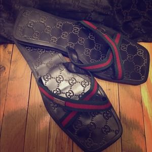 Gucci flip-flops