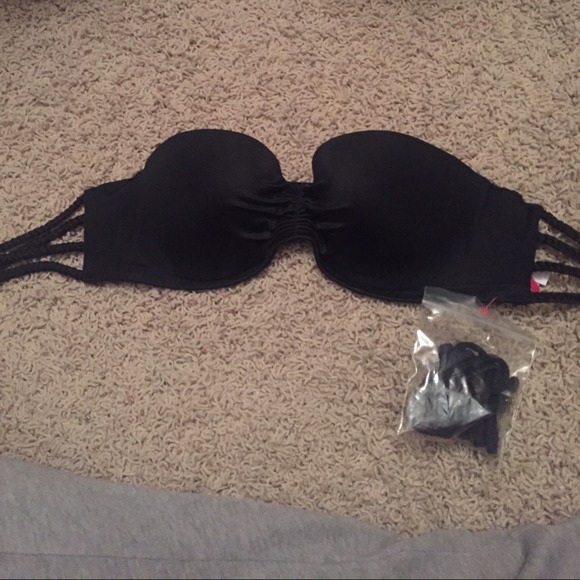 Victoria's Secret Black Bathing Suit Top