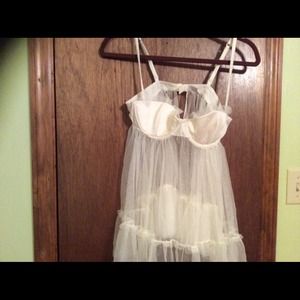 Victoria secret cream teddy. Make an offer