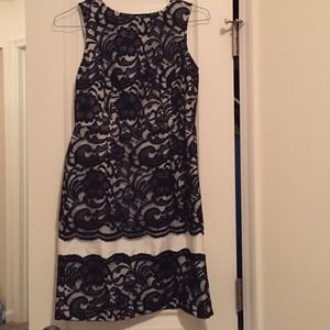 The Limited black lace dress!