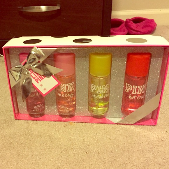New Victoria's Secret pink body spray/perfume