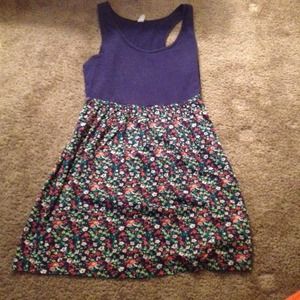 Midi floral dress